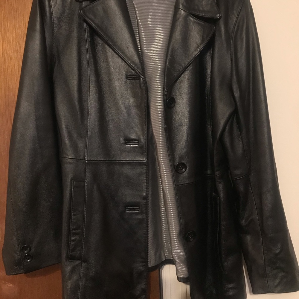 Leather Coat